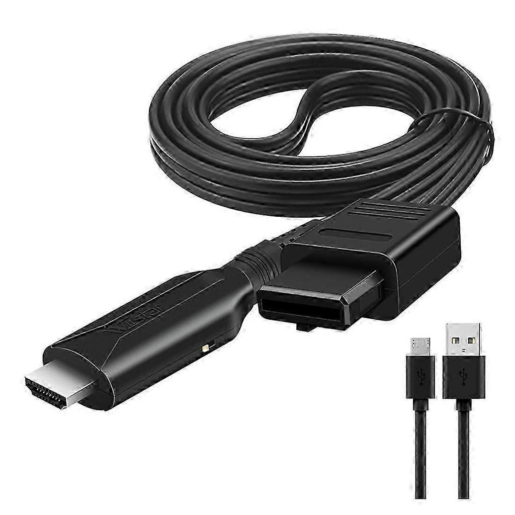 Hd N64 To -compatible Converter Hd Link Cable For N64//snes Plug And Play 1080p -compatible Conver