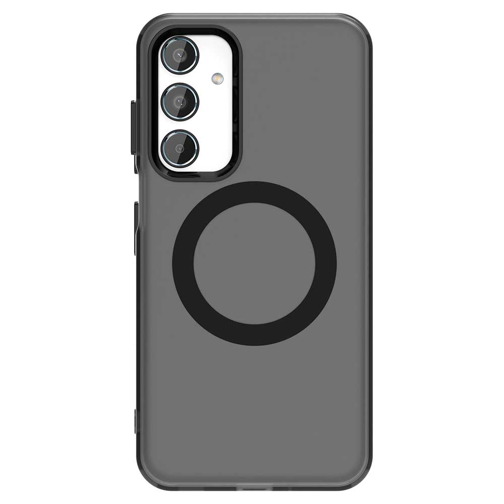 Magsafe Matte Phone Case For Samsung Galaxy F15 M35 A05 A05s 5G A06 4G Case Magnetic Wireless Charging Shockproof Back Cover