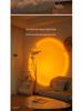 Ripple Atmosphere Light: Sunset Projection Dual-Head Floor Lamp for Living Room 