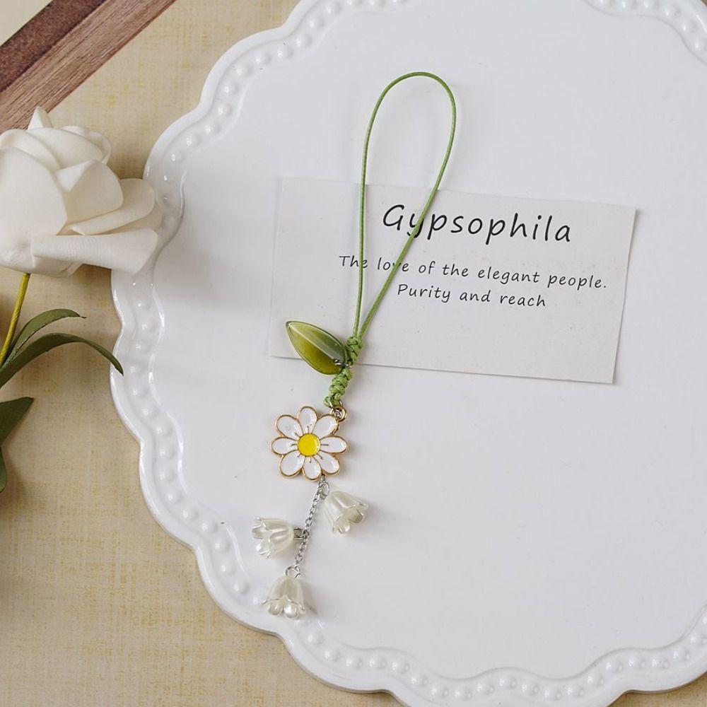 

Ремни для телефона Тюльпан Цветок Ремни для мобильного телефона Ручной работы Цепочка для телефона Шнурок для телефона Девочки Женщины G