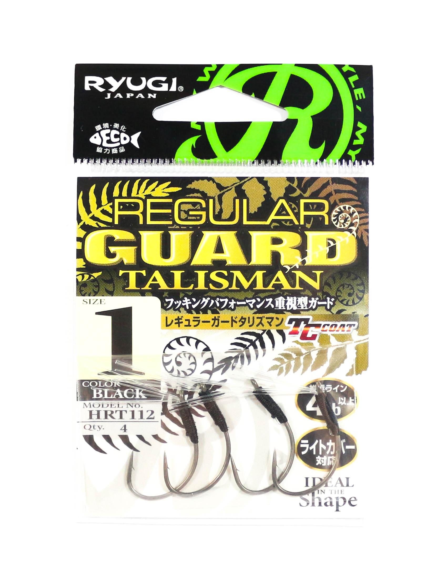

Ryugi HRT112 Крючок-талисман Regular Guard, размер 1 (6388)