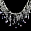Tassel Water Drop Rhinestone Chain for DIY Wedding and Evening Gowns