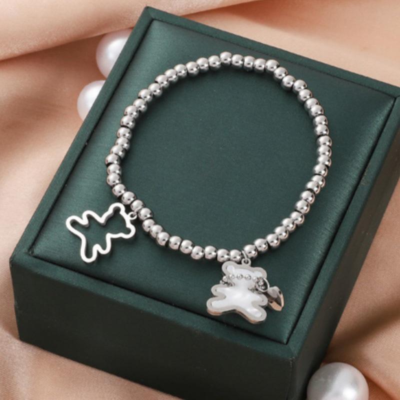 Koreanisches Dongdaemun Titanstahl Damenmode Armband - Edelstahl, High-End, Grenzüberschreitendes Design.