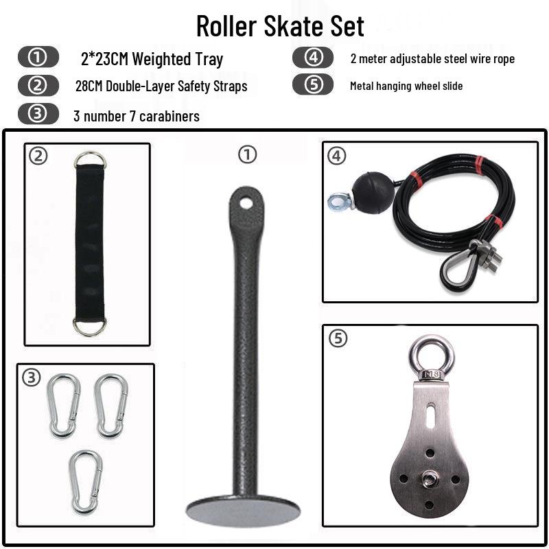 DIY High-Pull Vogelzubehör Umlenkrollen-Set