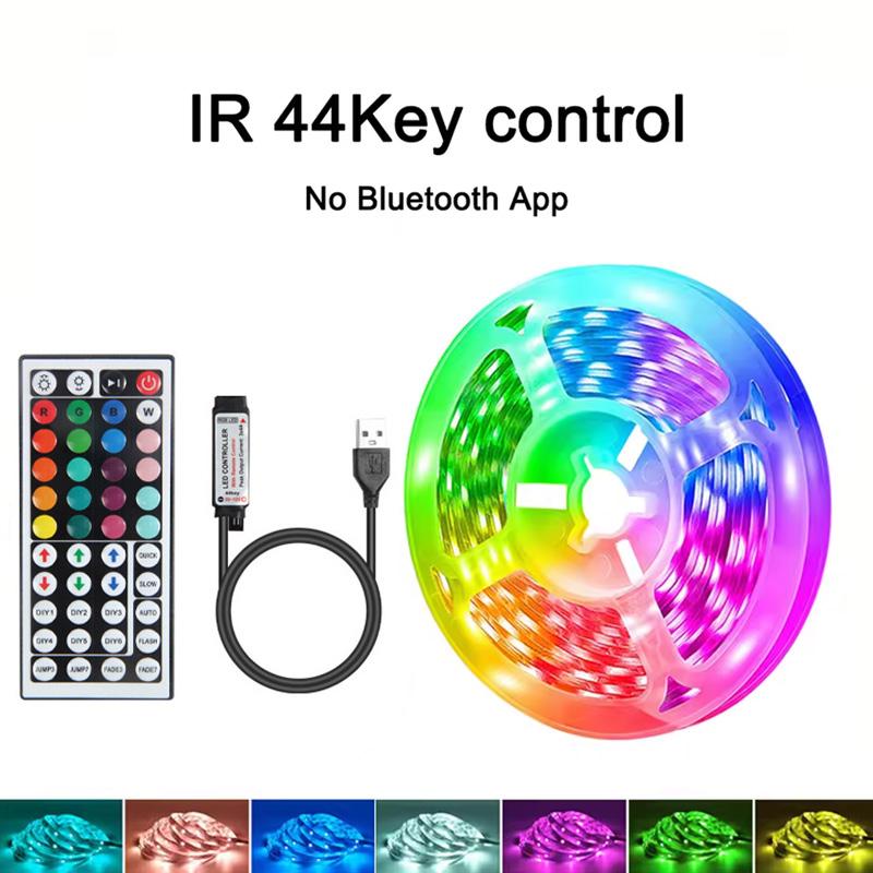 10m 20m Led Strip Lights with 44 Key Remote Control 5050 RGB Tape Led Wall Room for Home Bedroom Party Decor TV Backlight