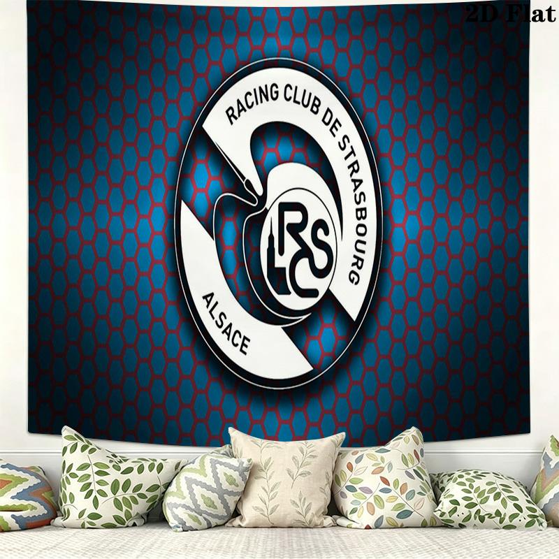 RC Strasbourg Wall Tapestry Aesthetic Wall Hanging Printed Fabric Blanket Decorative Tapestries for Bedroom Living Room Home Decor