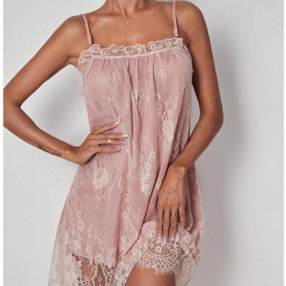 Domowy buduar koronkowa bielizna plus size ciążowa podwiązki piżama piżama piżama set