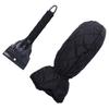 Waterproof Ice Scraper Mitt 2 in 1 Design Elastic Band Design Easy to Hold Convenient Cold Proof