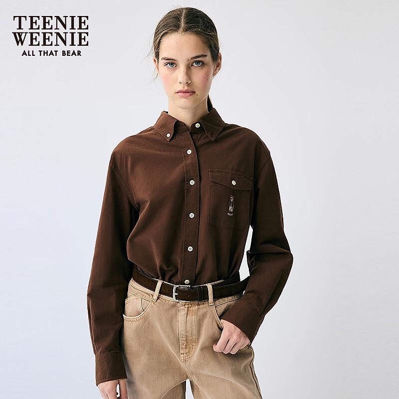 Teenie Weenie Women's Embroidered Long Sleeve Shirt