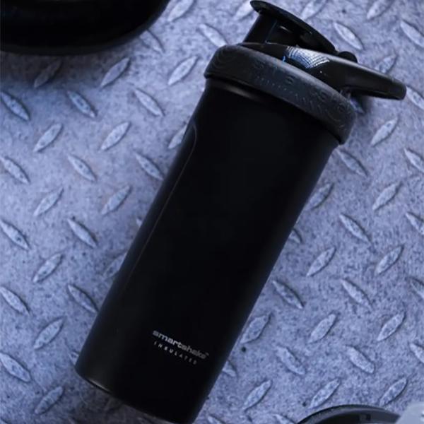 Shaker sport isolert stål SmartShake 750ml Svart (09247014)