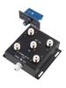 Professional 4 Way Coaxial Remote Antenna Switch Robust Construction Designed for High Power Transmission 1 8 60MHz 500W PEP