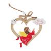 2D Christmas Snowman Decoration, Christmas Wooden Ornaments, Holiday Home Decorations