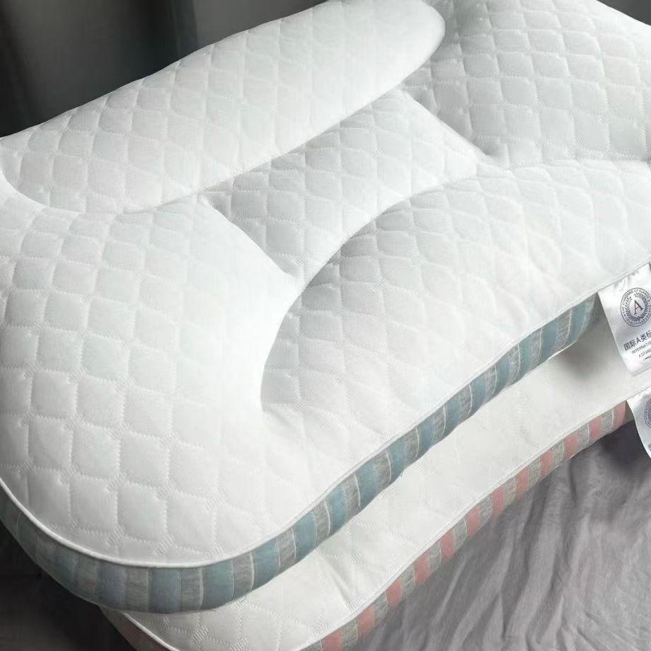 Nuevo Par de Núcleos de Almohada Cervical SAP para Pareja para 2 Adultos Solteros para el Hogar Transpirable Tejido Núcleo de Almohada