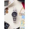 Casio Wave Ceptor WVA-M630TDE-1AJF Solar Radio Watch - Silver