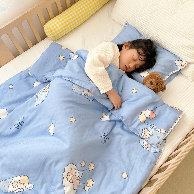 Class a Waffle Cotton Summer Quilt Children Cartoon All Cotton Summer Cooling Duvet
