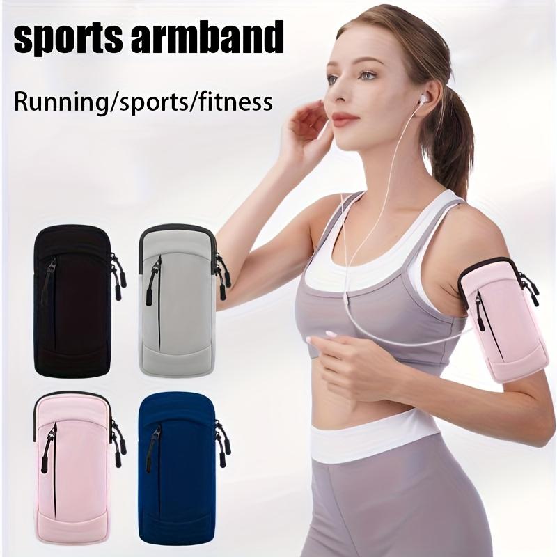 Waterproof Sports Armband Phone Holder for Running, Hiking & Fitness - Adjustable Wrist Strap, Lightweight Design, Fits Phones Up to 17.78 cm