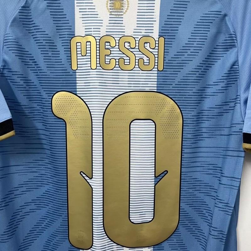 Argentina 2026-2027 Home Jersey 10 Retirement Commemorative Edition Fan Player Version