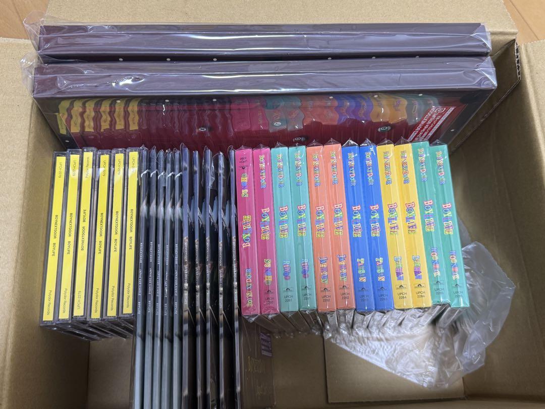 

[USED] BOYNEXTDOOR BOYLIFE CD + Bonus Serial Trading Cards etc. not included