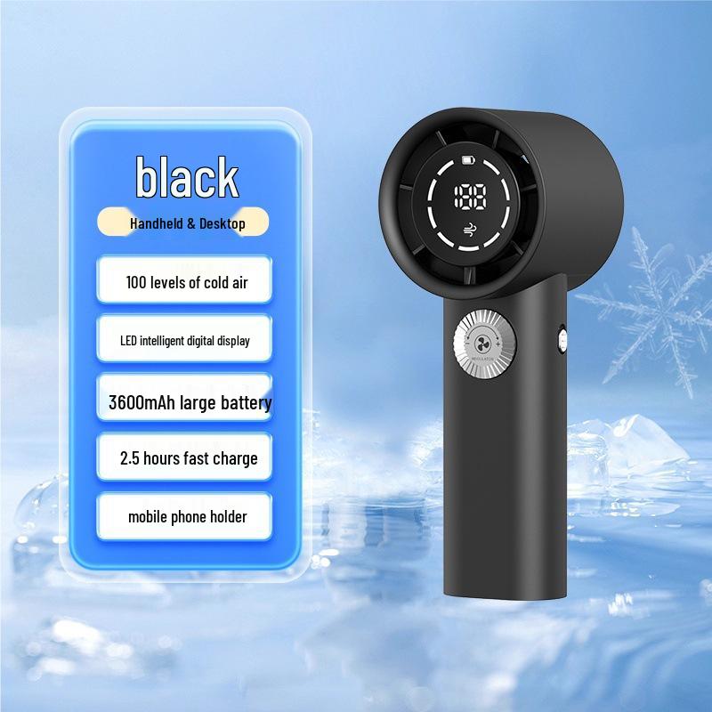 

High-Speed USB Handheld Cooling Fan with Ice Pack for Summer Travel Default