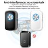 Smart Wireless Doorbell Family Door Bell Chime Kit 300M/1000Ft Long Distance 60 Songs Intelligent Doorbell Kit US EU Plug
