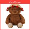Bear Teddy Cute Filled Pp Cotton Rose Hat Plush Toy Gift For Women Girls