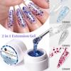 Phototherapy Glue, Manicure Glitter, Sequin Quick Extension, Paper Tray-Free Crystal Extension Glue