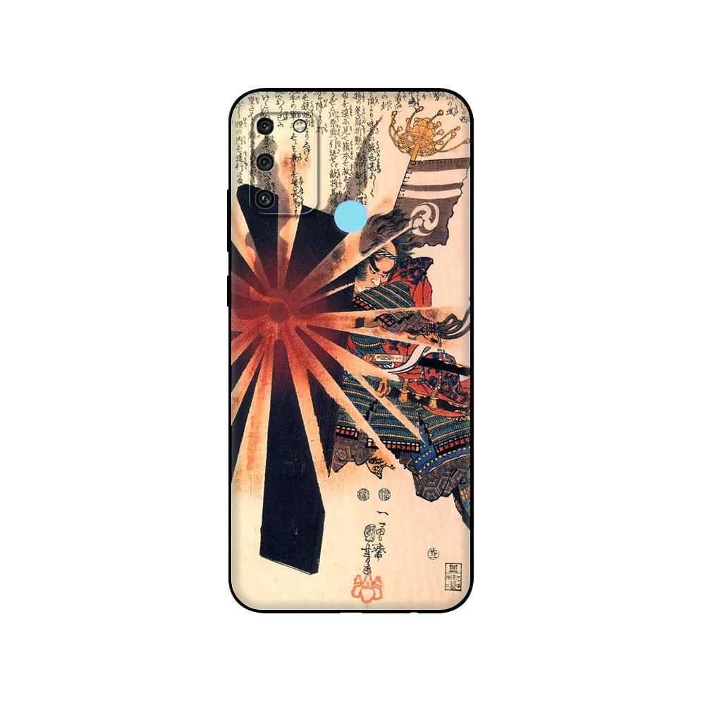 Black Tpu Case For Huawei Honor 8a Prime 8s Prime 9 Lite Honor 9A 9C 9X Premium 9x Pro 9S Case Cover Japanese Style Art