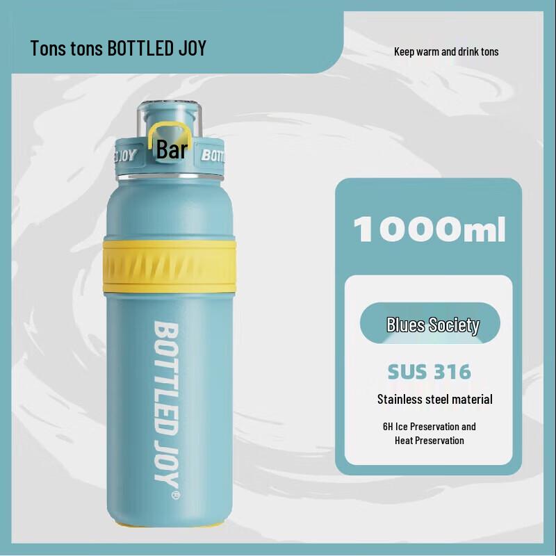 TonTon 316 Stainless Steel Dual-Drink Insulated Bottle