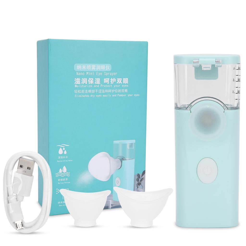 Eye Moisturizing Spray USB Charging Handheld Eye Care Spray Portable Eye Moisturizing Cleaning Soothing Machine