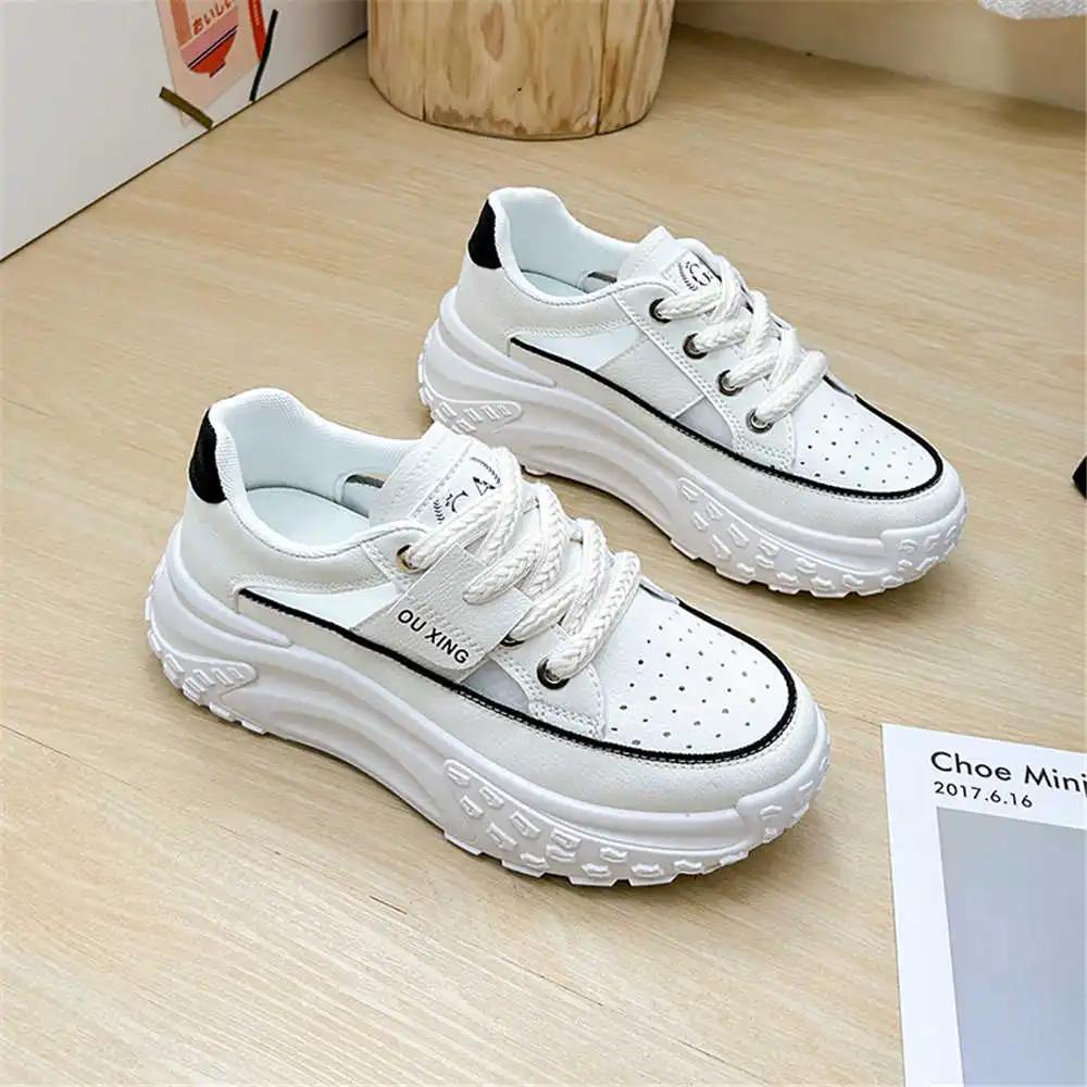 39-40 Number 35 Fashion Woman 2024 Vulcanize Transparent Sneakers For Women Shoes Summer Women Sports Basket Cheaper