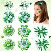 1 Pair Saint Patrick's Hair Clips Stylish Girls Hair Barrettes Hairclips Side Hairpin Trendy Headwear Hair Accessories