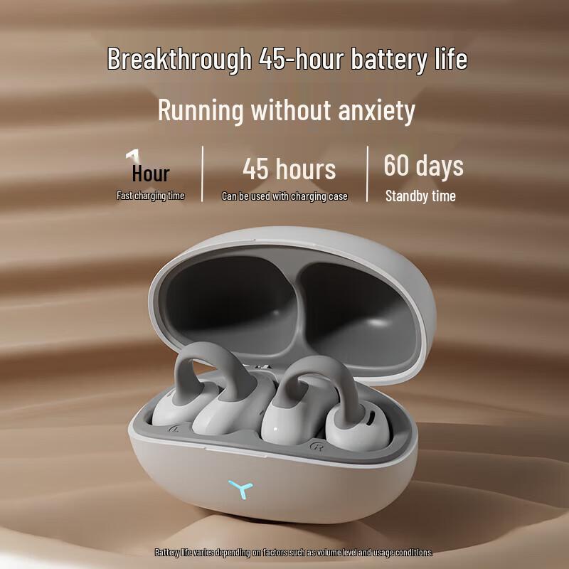 OKSJ Ear-Clip Bluetooth Headset