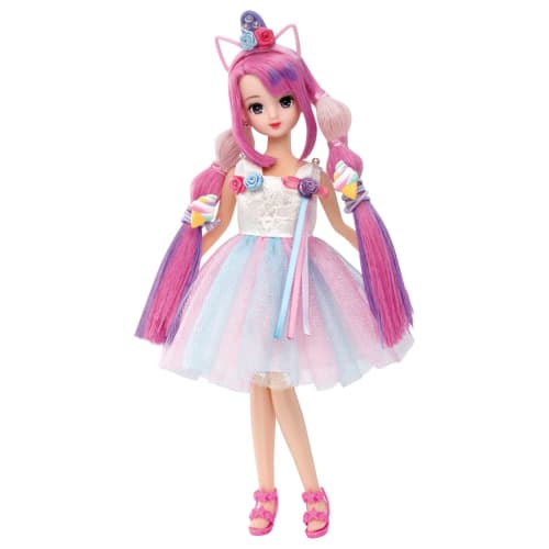 Takara Tomy Licca-chan Doll Yumeiro Misaki-chan Colorful Change Dress Up Play Toy Ages 3+