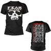 2 Sides FEAR FACTORY Band World Tour 2013 Shirt Black Unisex S-5XL 1G0512 Unisex T-Shirt