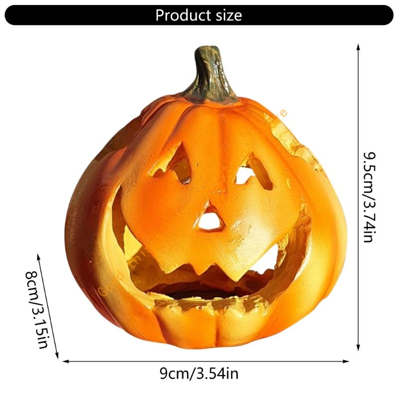 Pumpkins Fish Tanks Decoration Halloweens Theme Festives Fish Tanks Shelter 55KF