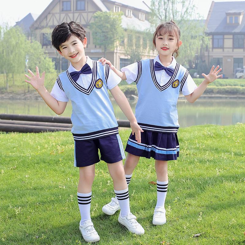 2023 Summer Children's Day Graduation Kindergarten Uniform – British Academy Style