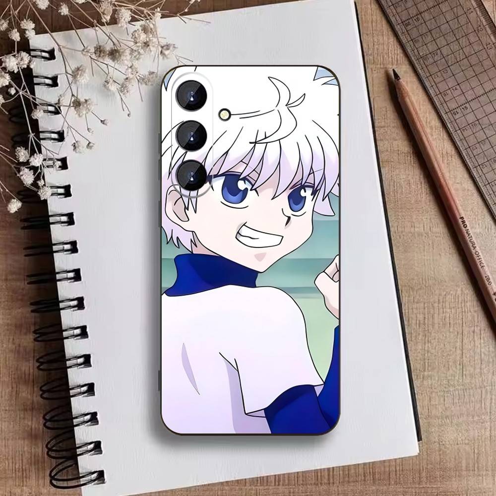 G-Killua Zoldyck K-Hunter X Hunter Phone Case For Samsung Galaxy A73,A72,A71,A70,A52,A51 Others Soft Black Cover
