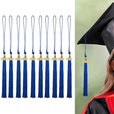 10 Pieces Graduation Tassels DIY Craft Decor Pendant Hat