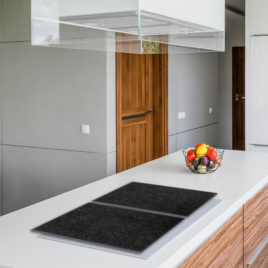 Glass Stovetop Protector 2x40x52 Slate