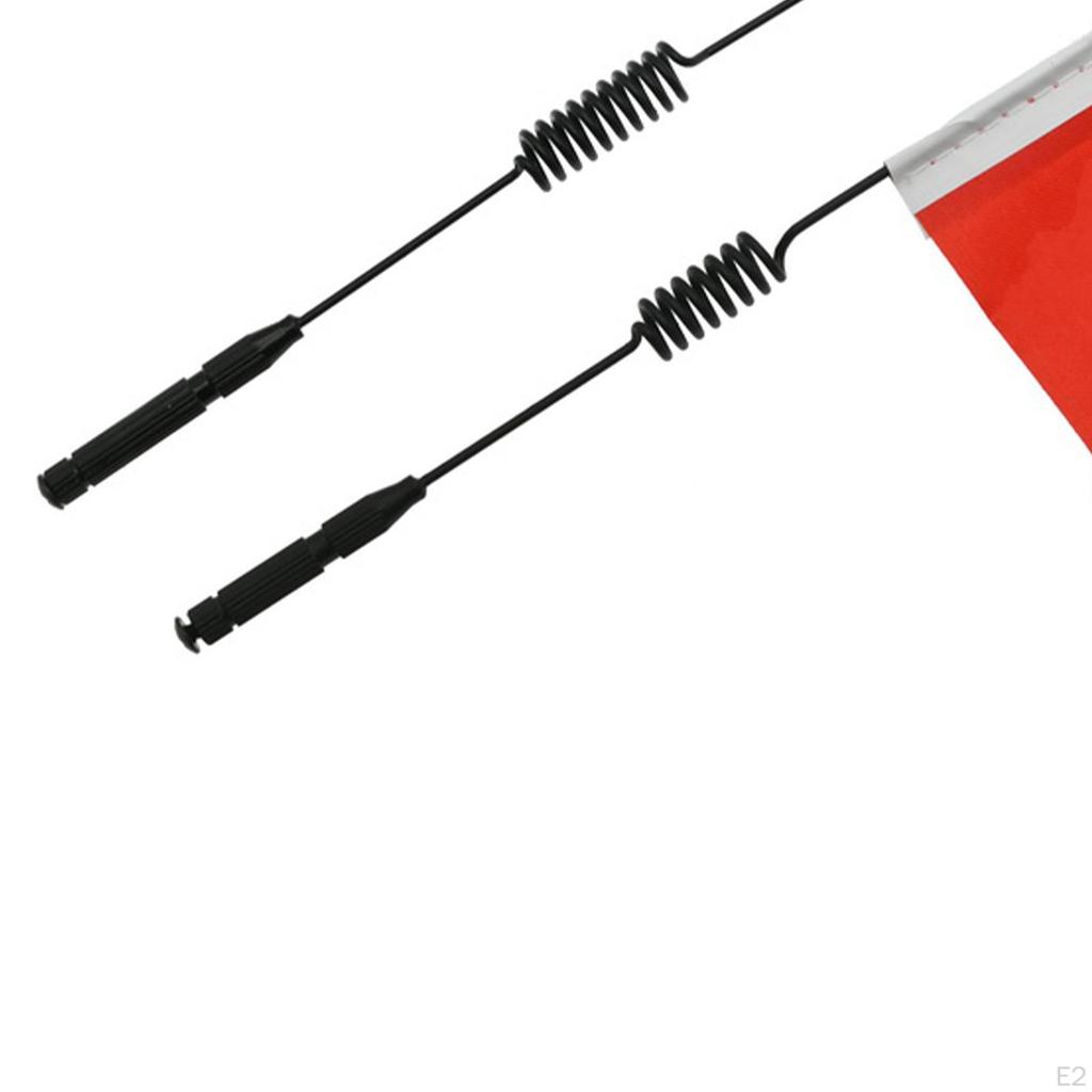 Metal Flag Set for WPL B14 B14K B24 B24K B16 B16K Scale Monster Truck