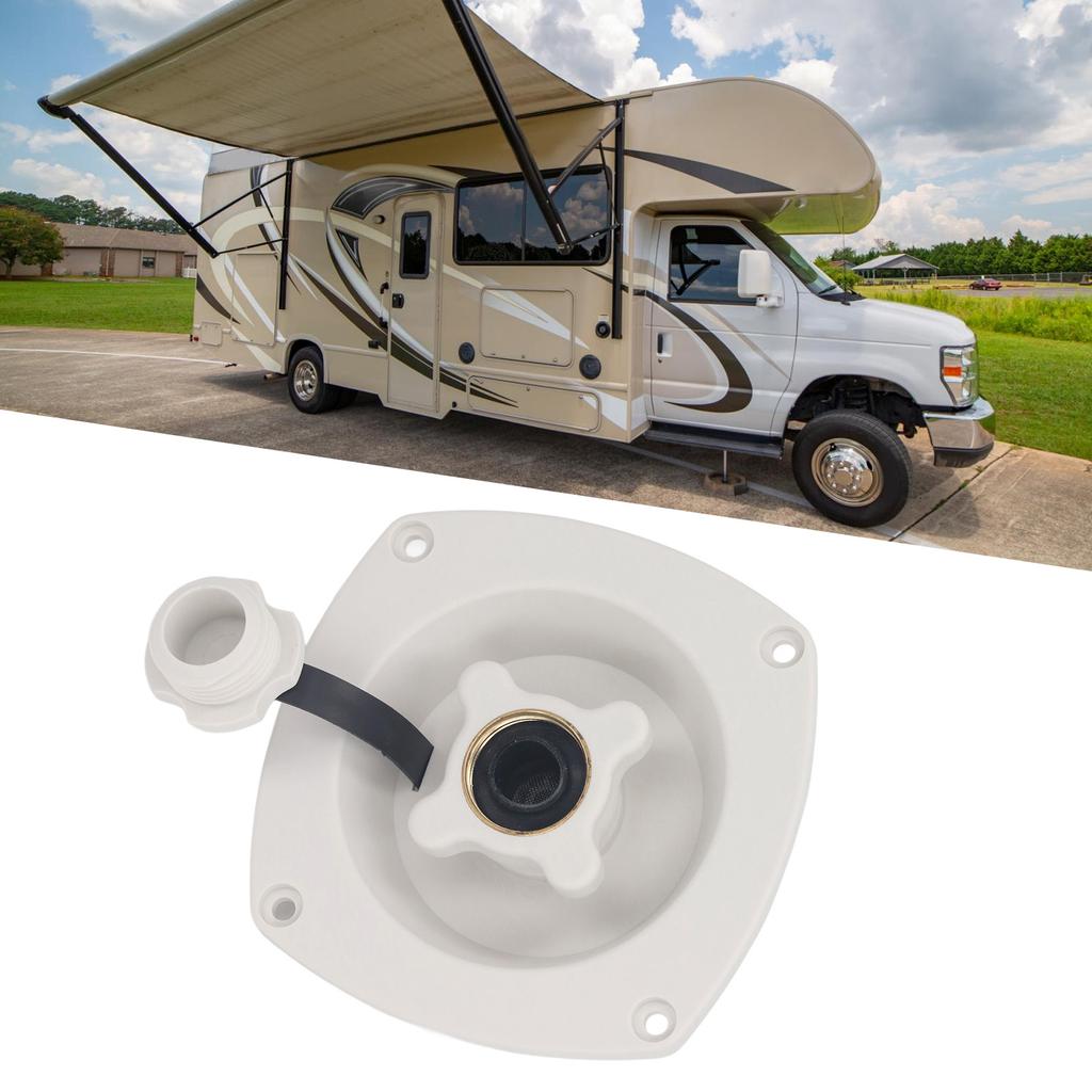 Wall Mount Filler Regulator   Resistant Pressure Regulated Water Entry for RV Trailer   Boat