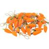 10/20pcs Easter Carrot Hanging Ornament Decoration For Home DIY Foam Carrot Easter Tree Pendants Kids Birthday Party Gift Favors