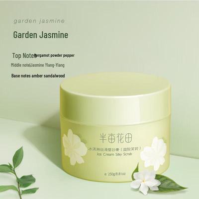 Half Acre Flower Field Ice Cream Silky Body Scrub