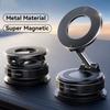 Vacuum Magnet Bracket Upgraded Version Multi-angles Adjustment Strong Magnetic Suck Design Foldable Car Navigation Phone Holder