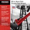 Rigid pipe wrench 31045 (steel)