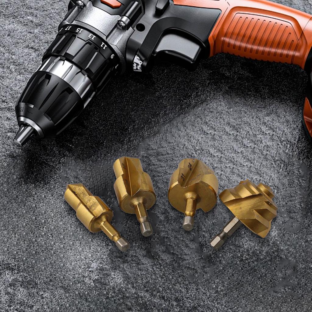 Plumbing Projects Expansion Punch Water Pipe Expansion Drill 61x6.35x22mm And Assembly Drill Bits Non-slip Stable