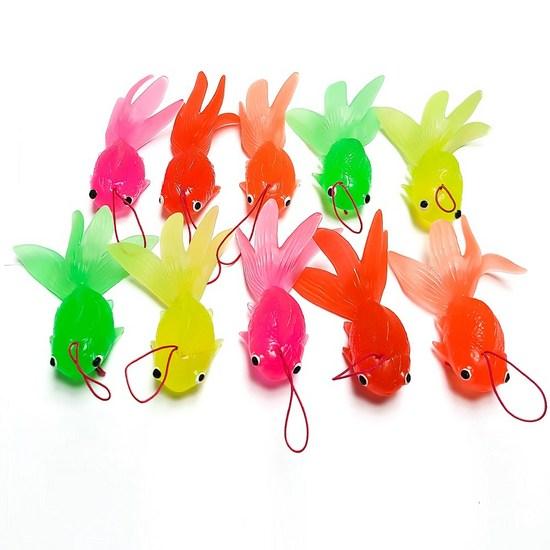 Hook Fishing Goldfish 10P, Korean Bath Toys