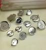 50 Stück/Lot Runde Broschenablage 13-40 mm Nadeln, Rohling, Basisablage mit Sicherheitsverschluss für Broschennadeln, zum Nähen von Haarspangen und Kleidung