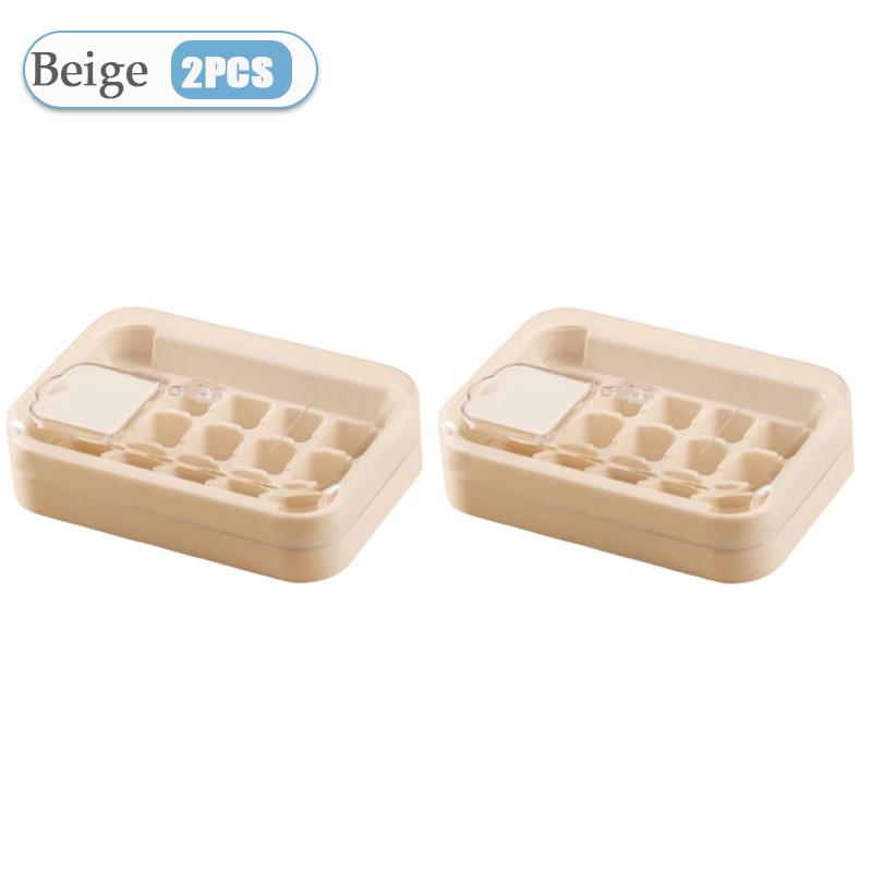 1-10 STÜCK 15 Fächer Eiswürfelform mit Deckelbehälter Leichte Entnahme Eisbox Getränk Sommer Eisbereiter für Zuhause Küche Bar Eisbox