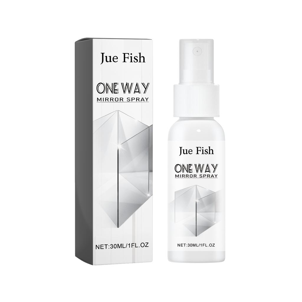 One Way Mirror Spray 30ml Single Sided Reflective Surface Cleaner for Glass Windows and Mirrors for Home Office Use